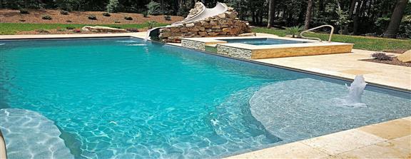 San Juan fiberglass pool